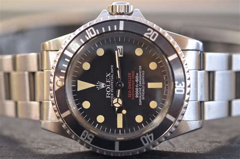 rolex scritta rossa senza spallette|Guida ai 1665 sea.